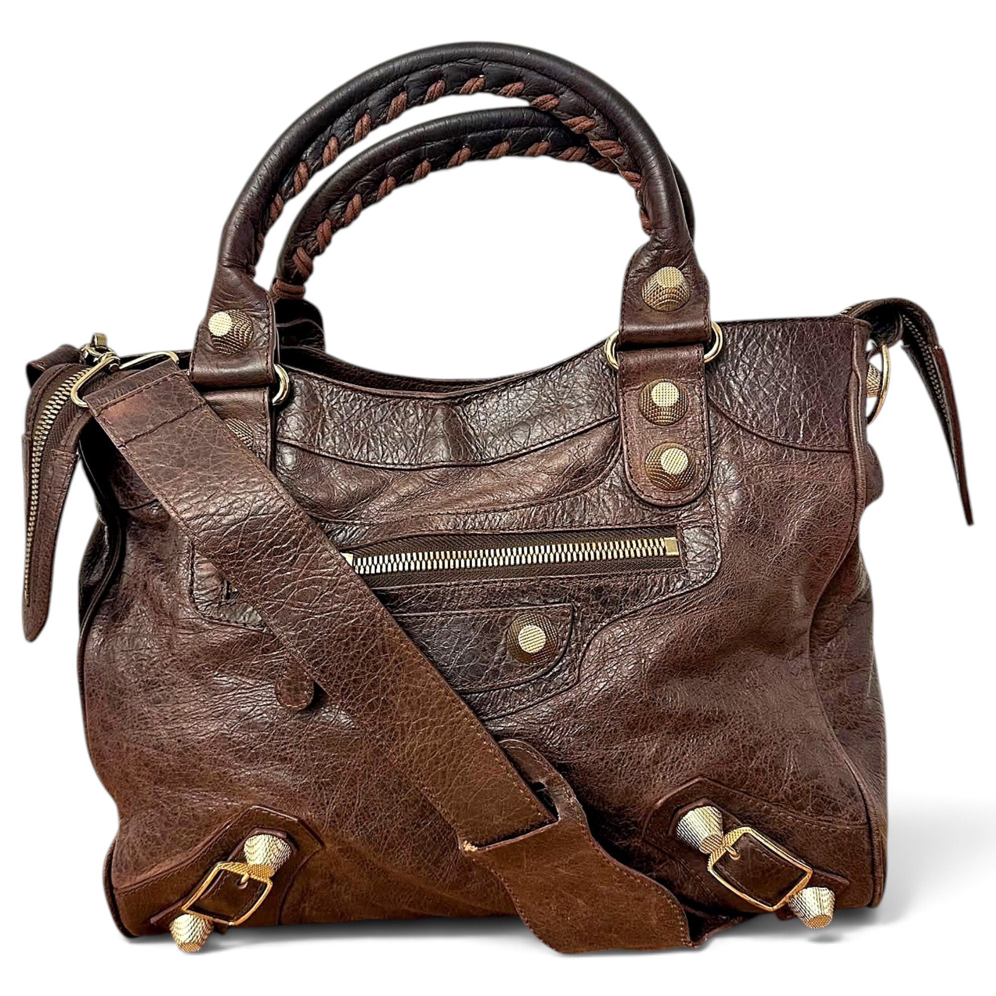 Balenciaga City leather handbag