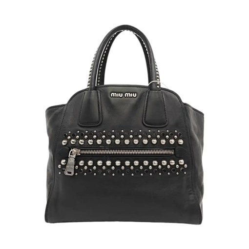 Leather handbag