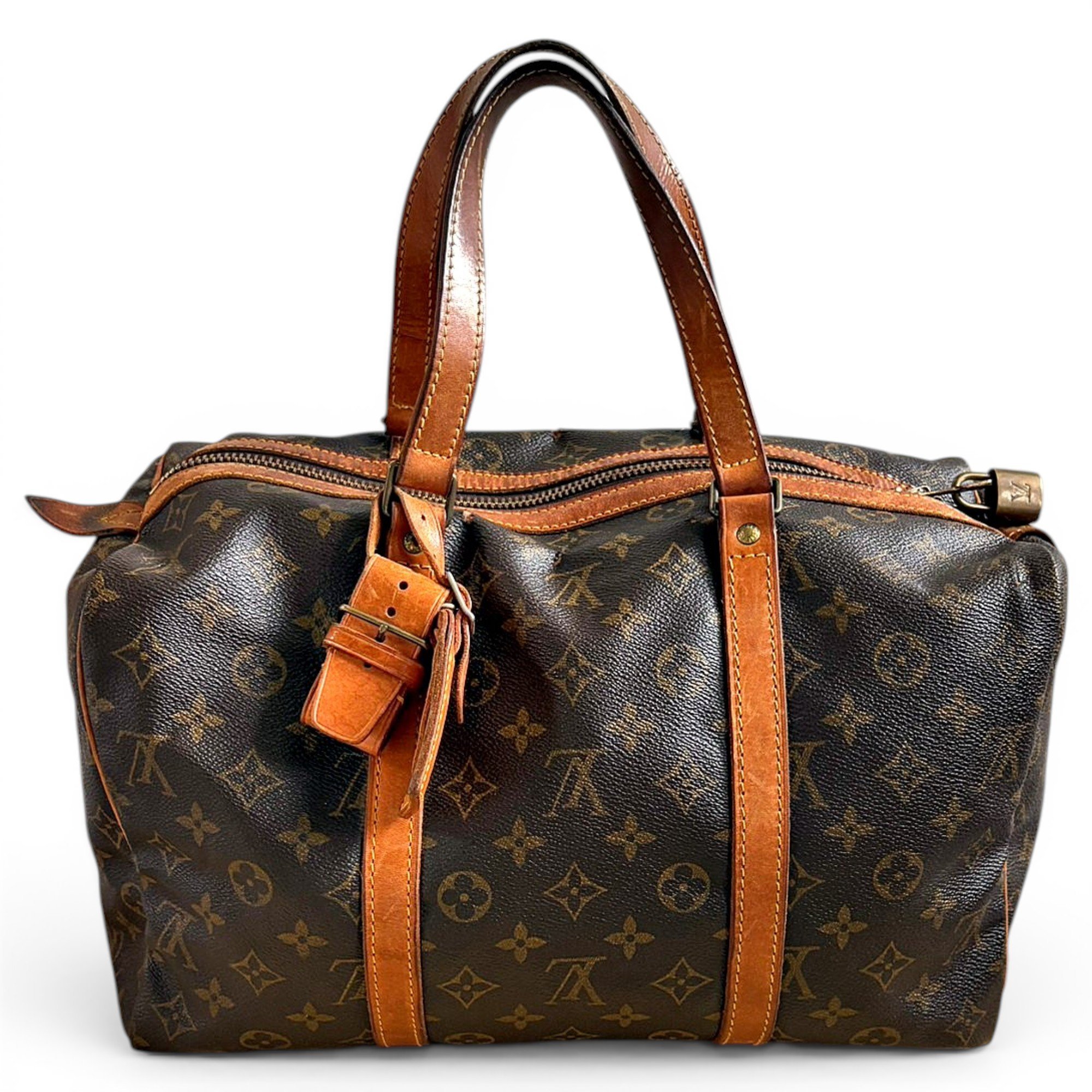 Sac souple leather handbag