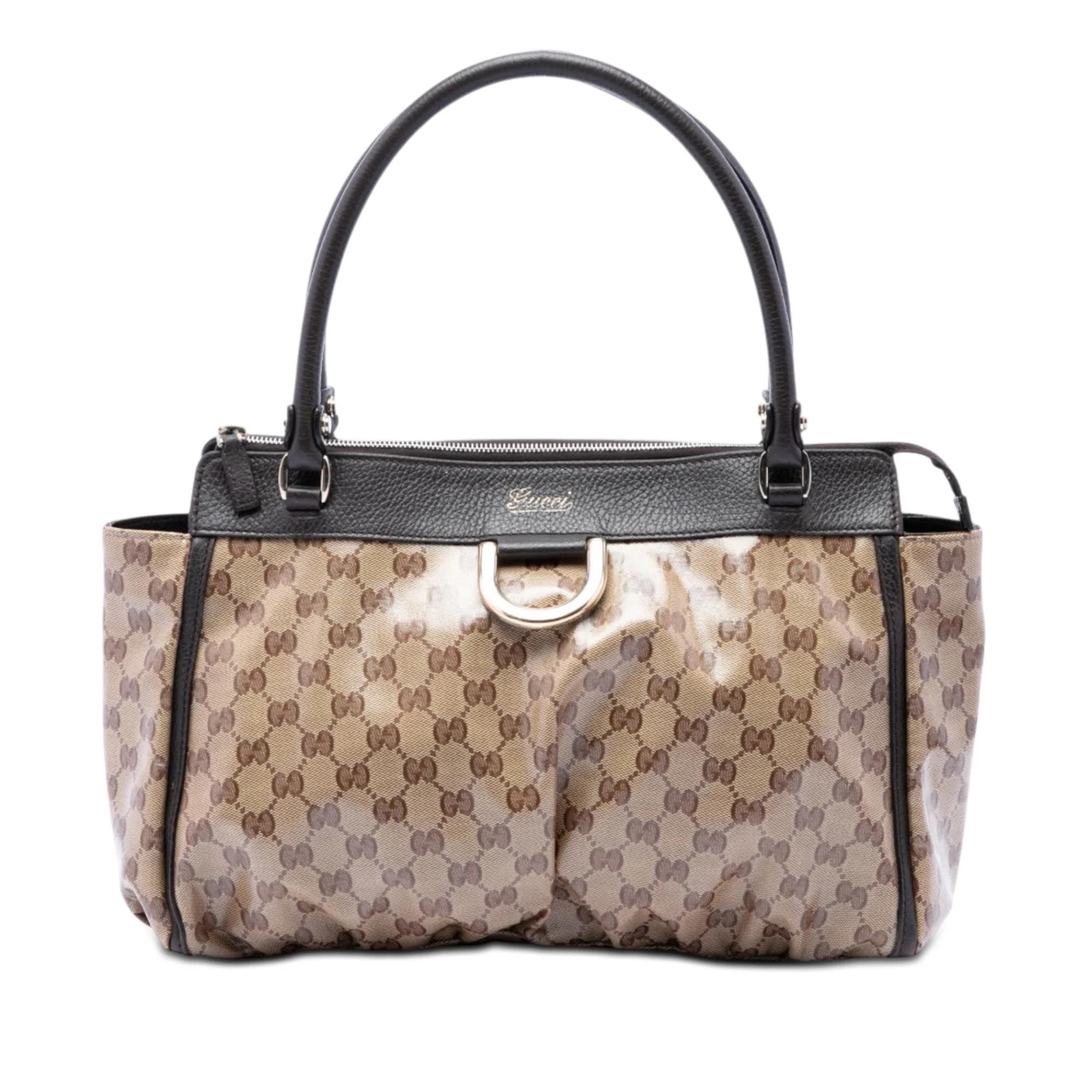 D-Ring pony-style calfskin handbag