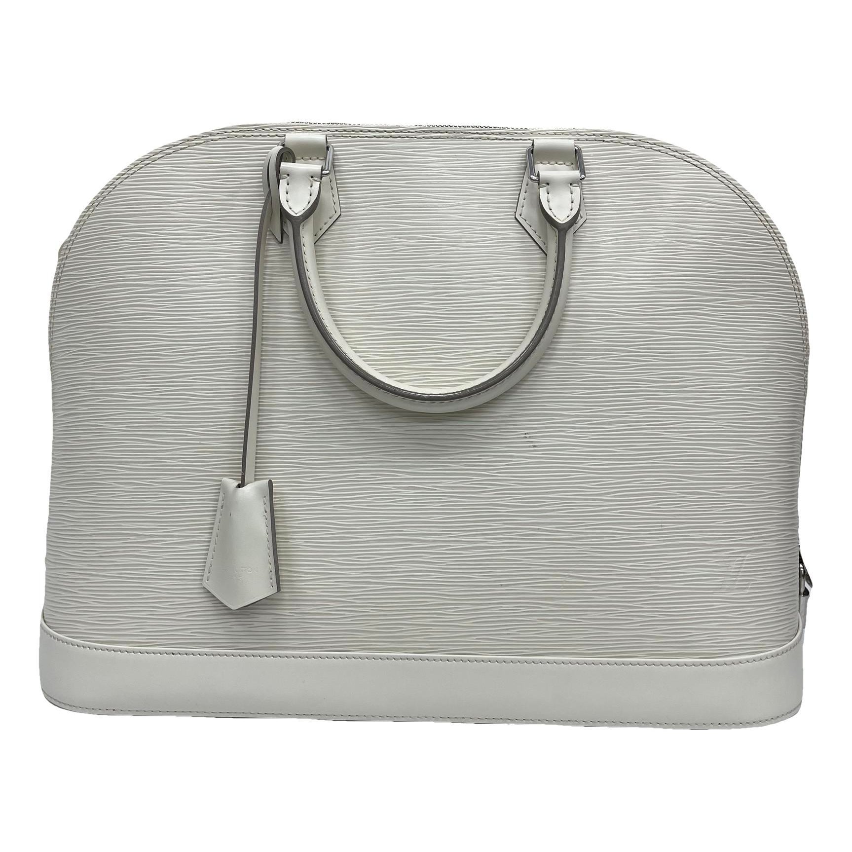 Alma leather handbag