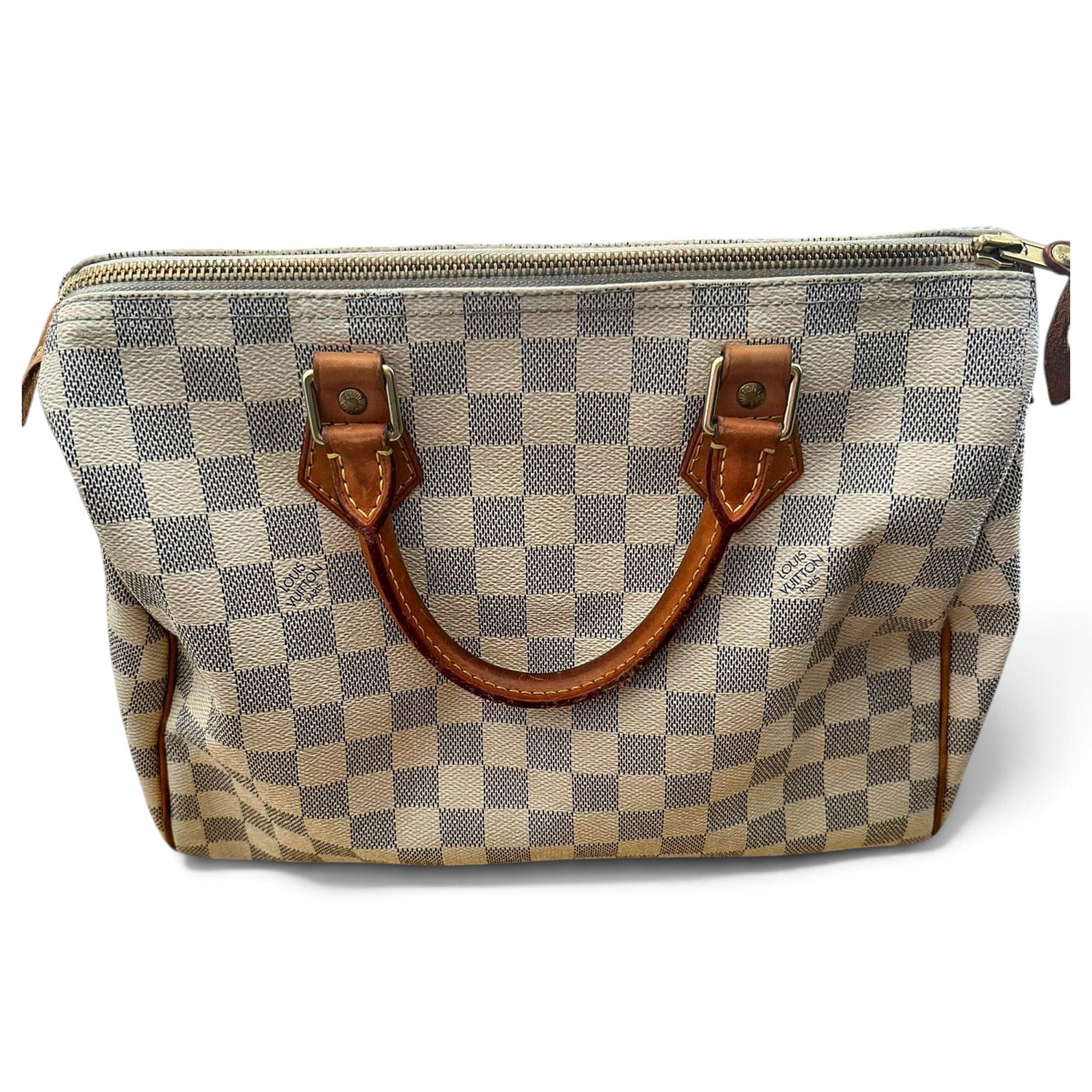 Speedy leather handbag