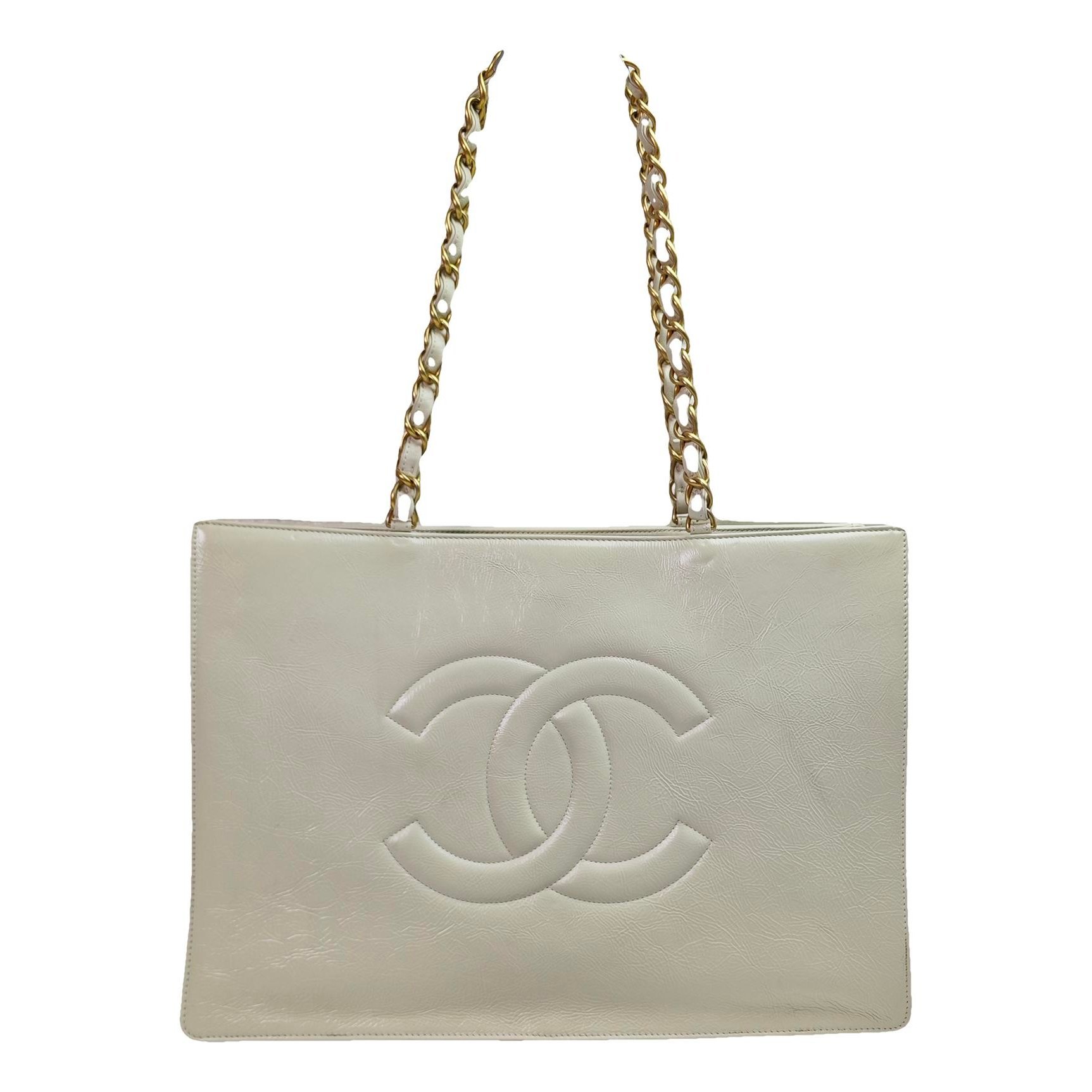 Grand shopping leather tote