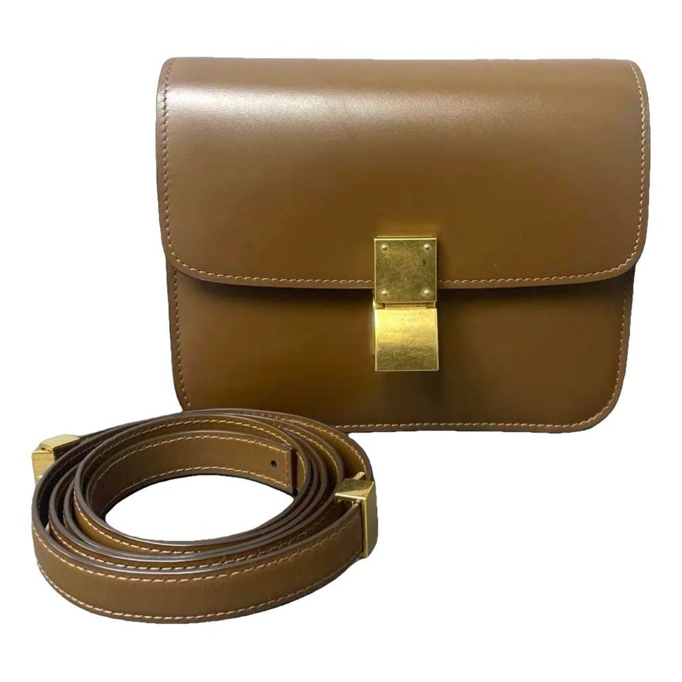 Leather crossbody bag