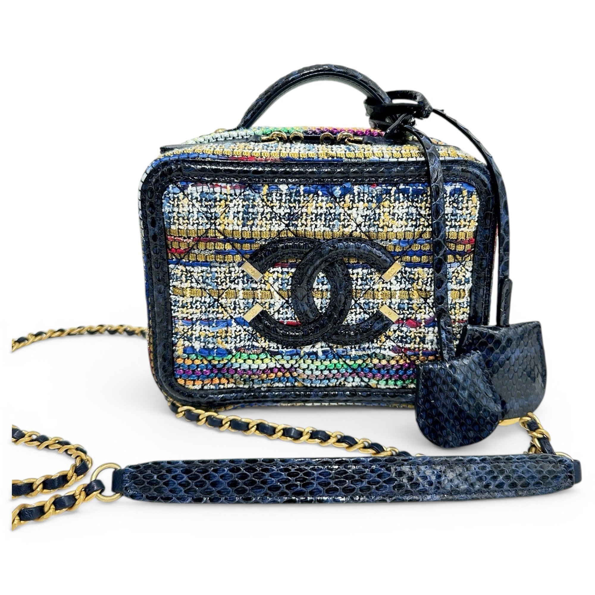 Vanity leather bag