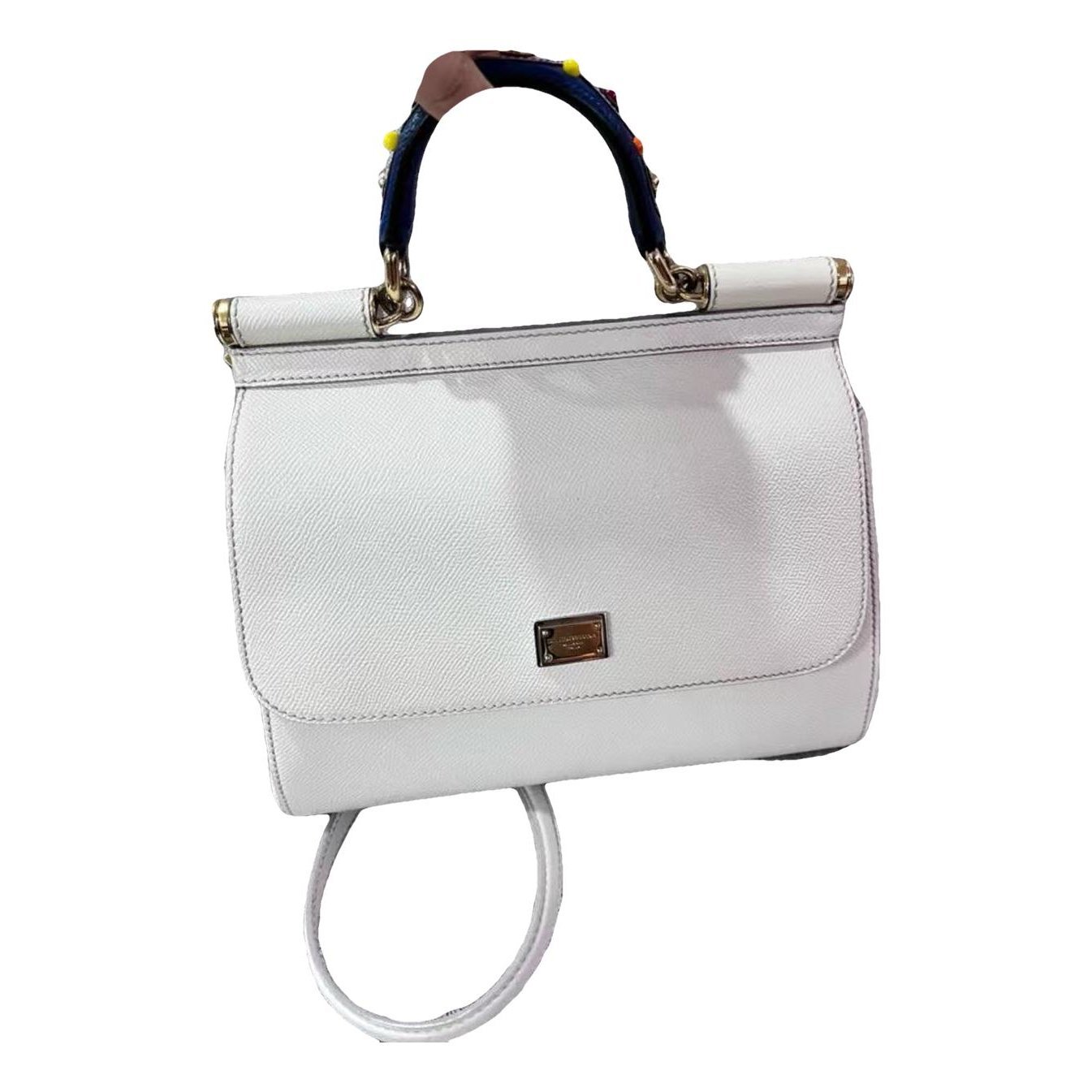 Dolce & Gabbana Sicily leather handbag