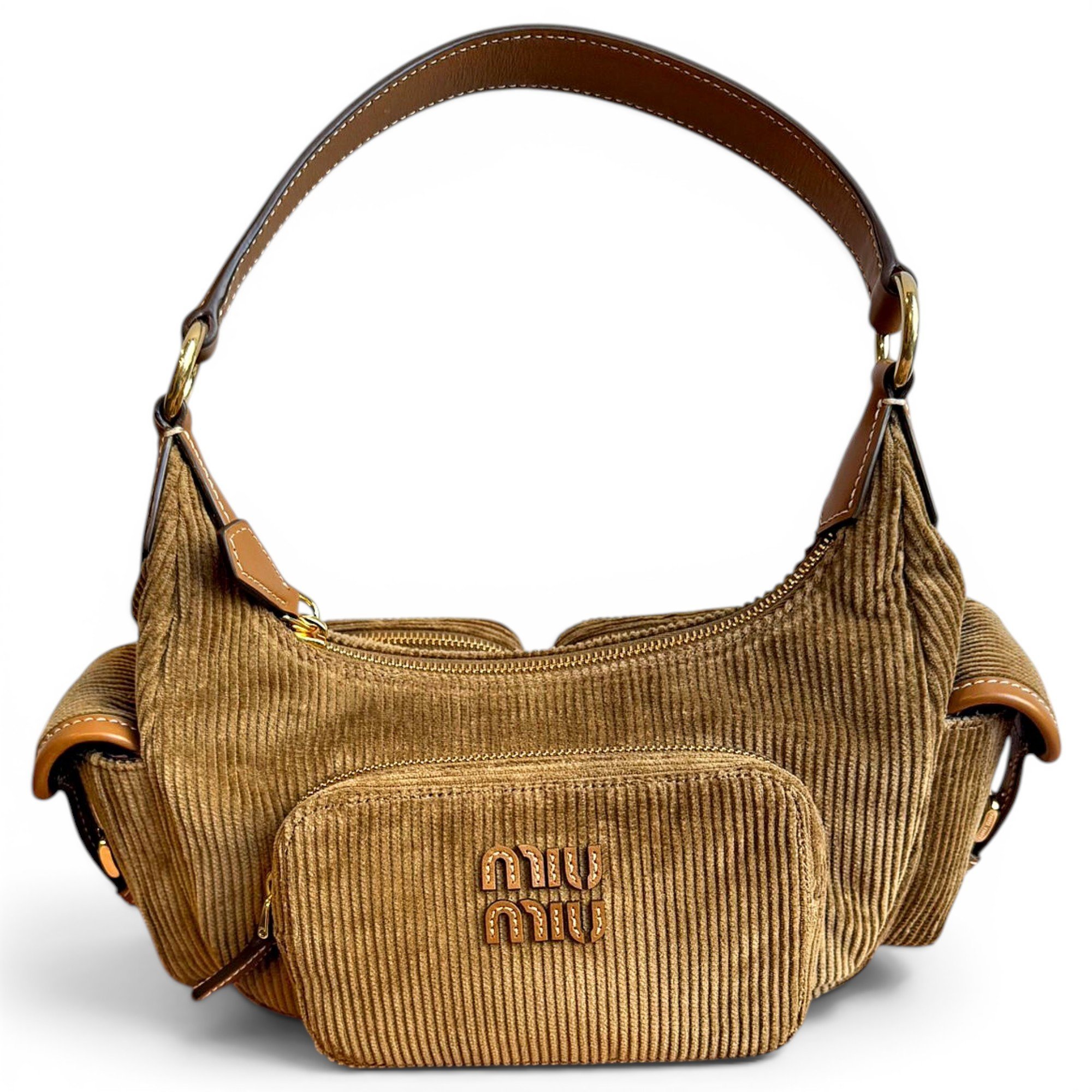 Velvet handbag