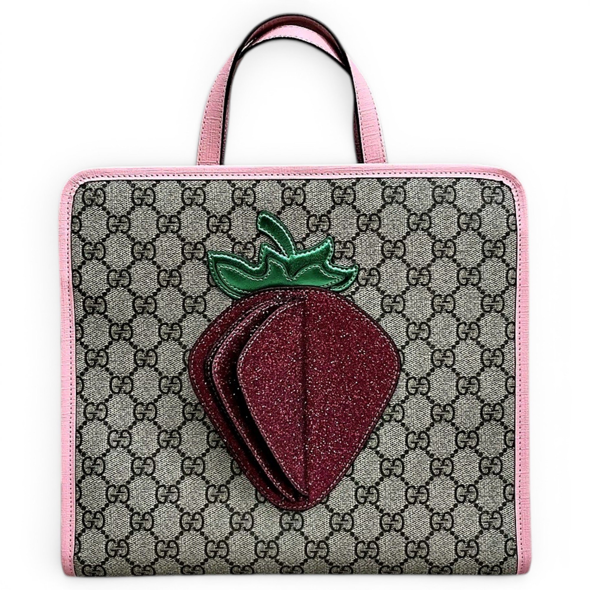 Leather tote