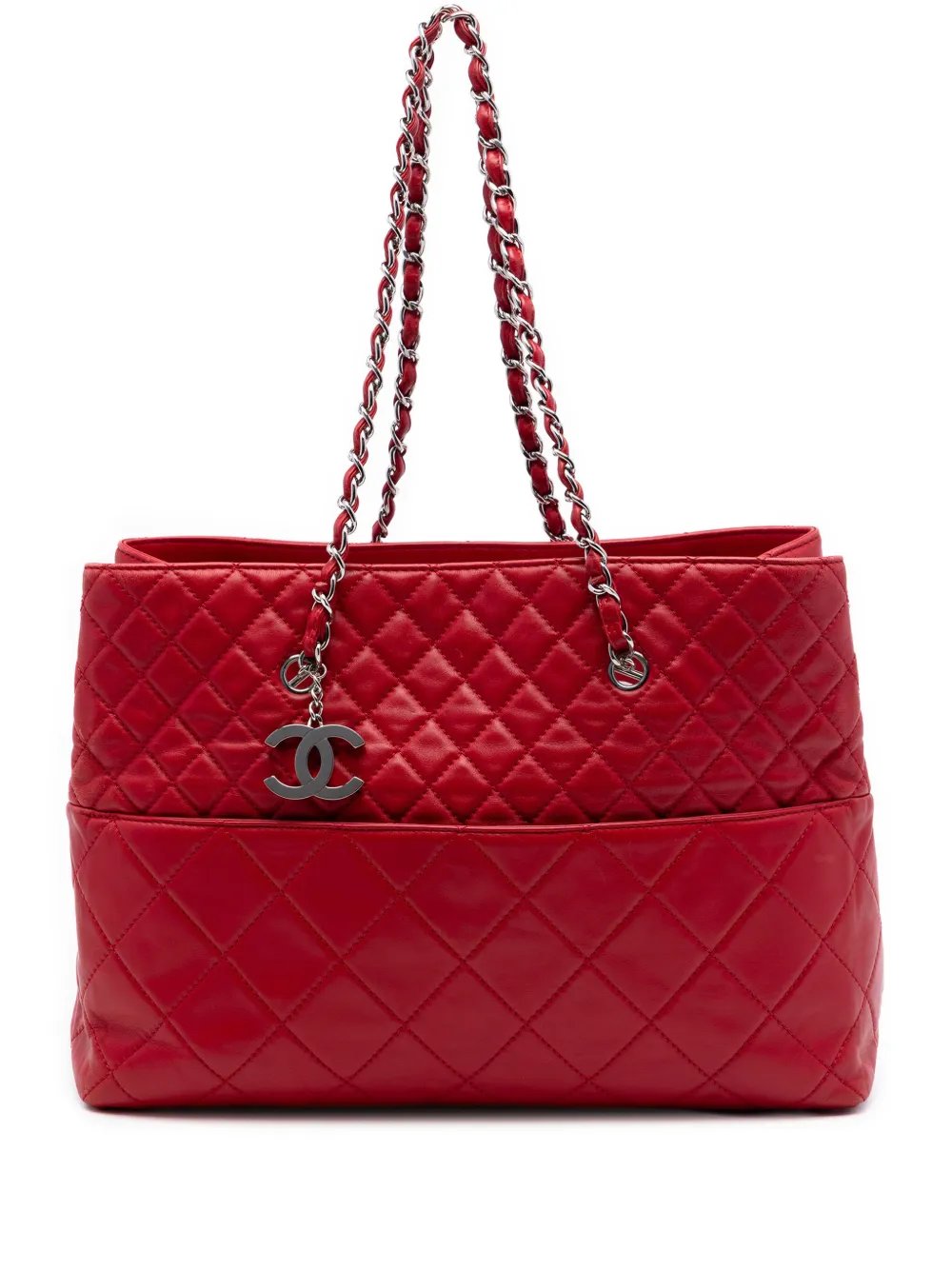 2010-2011 Large Quilted Calfskin In The Business tote bag