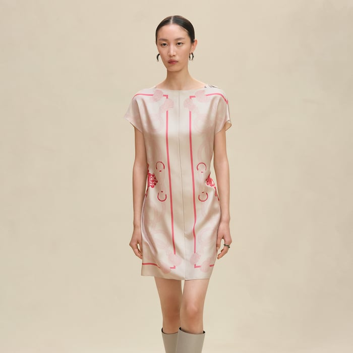Beige Avoine "Palefroi Remix" Classic Tunic
