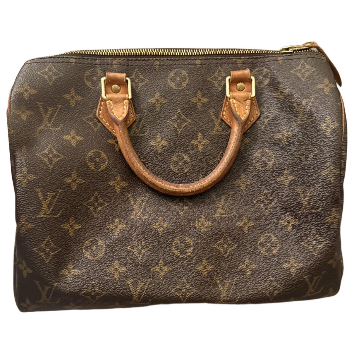 Speedy leather handbag