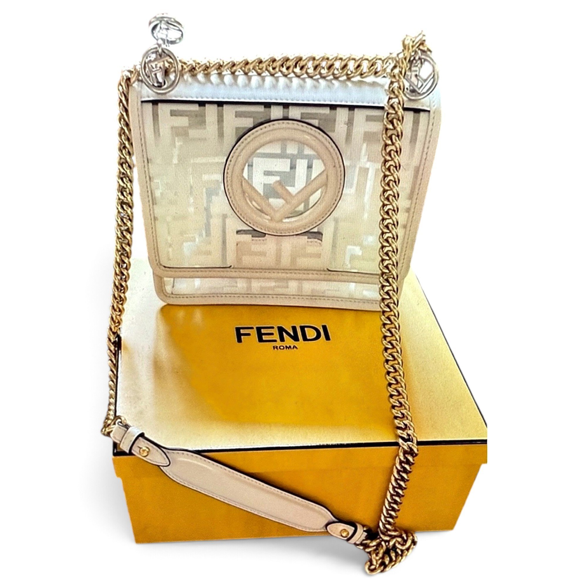 Kan I leather crossbody bag