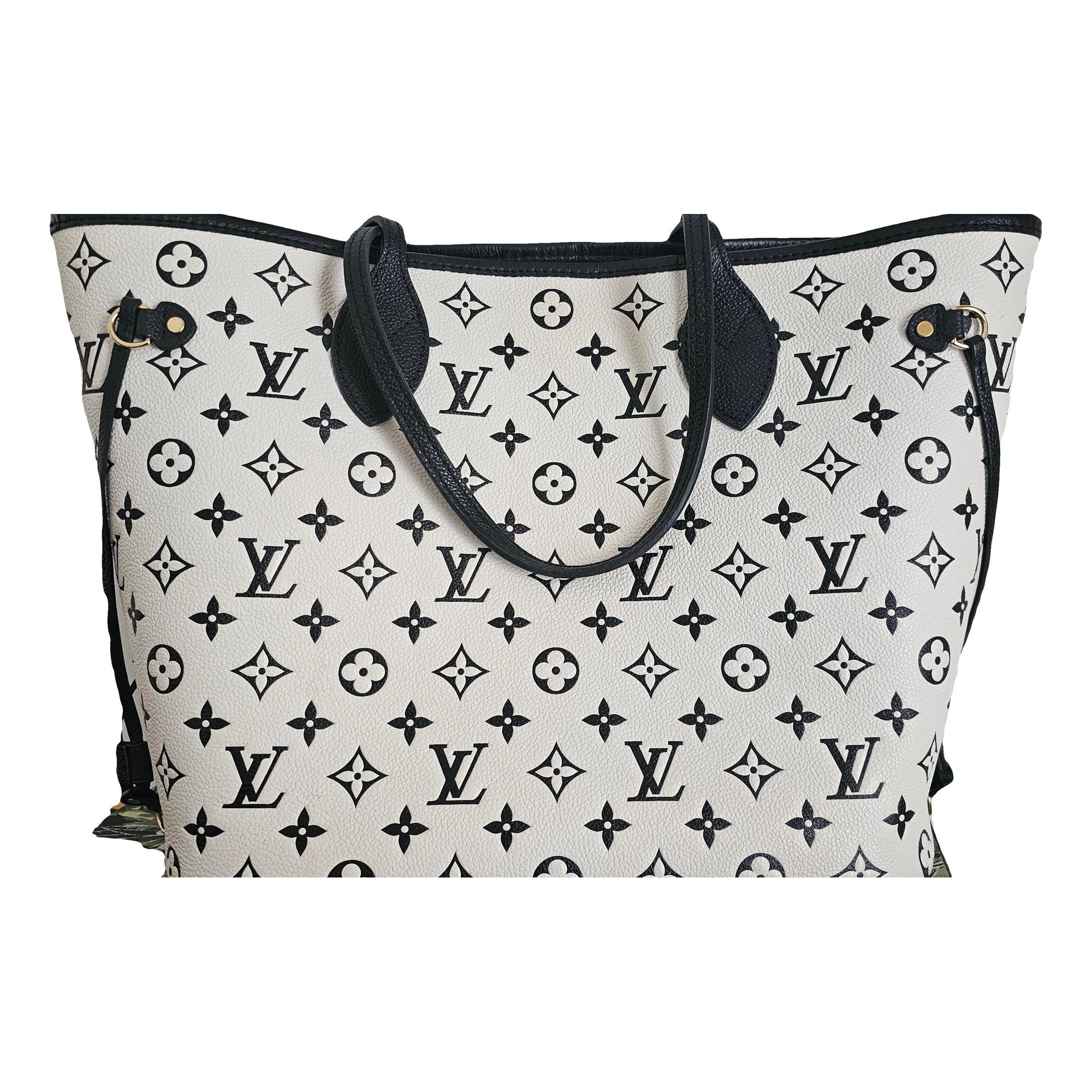 Neverfull leather tote