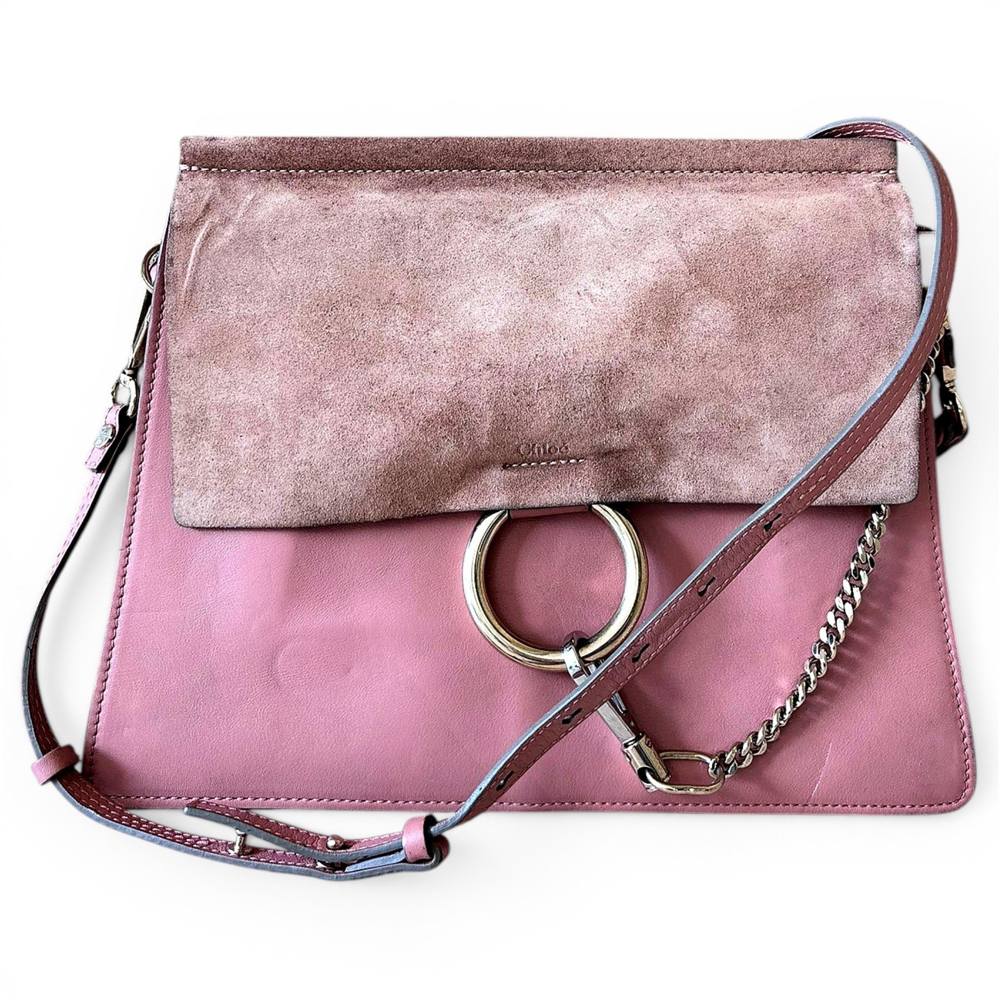 Faye leather handbag