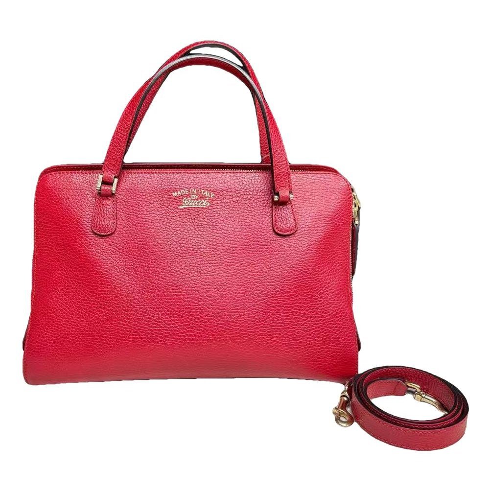 Leather handbag