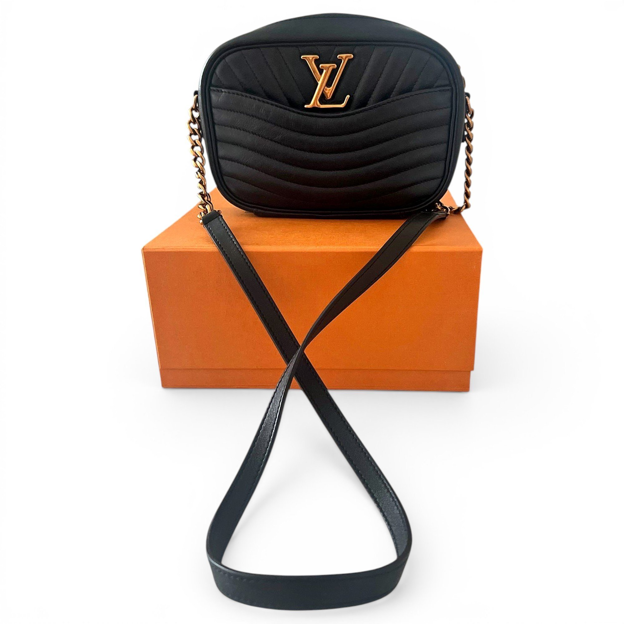 New Wave leather crossbody bag