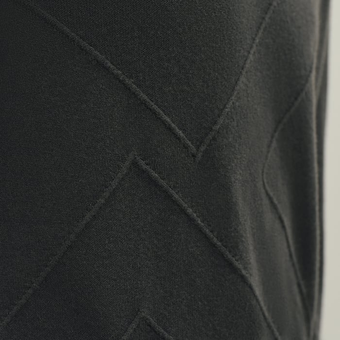 Vert Chrome Cashmere "Casaque Ombree" Crewneck Sweater