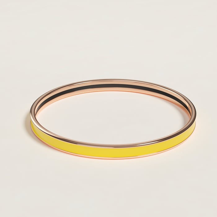 Jaune Lumière Uni Bangle