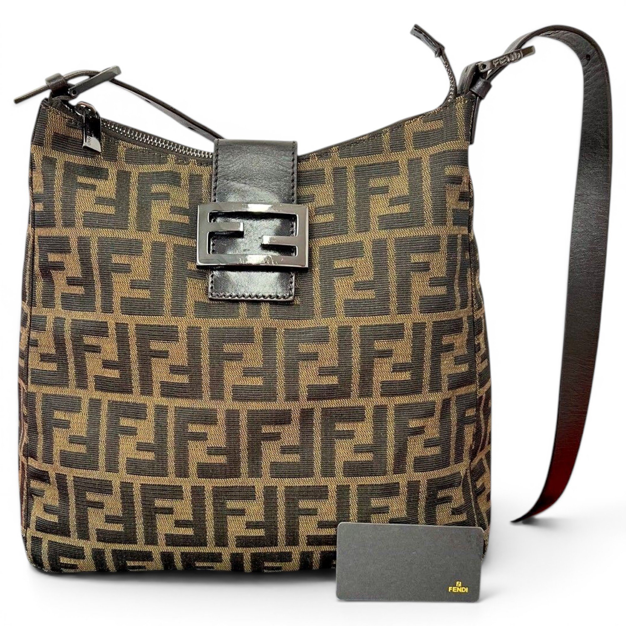 FF leather handbag