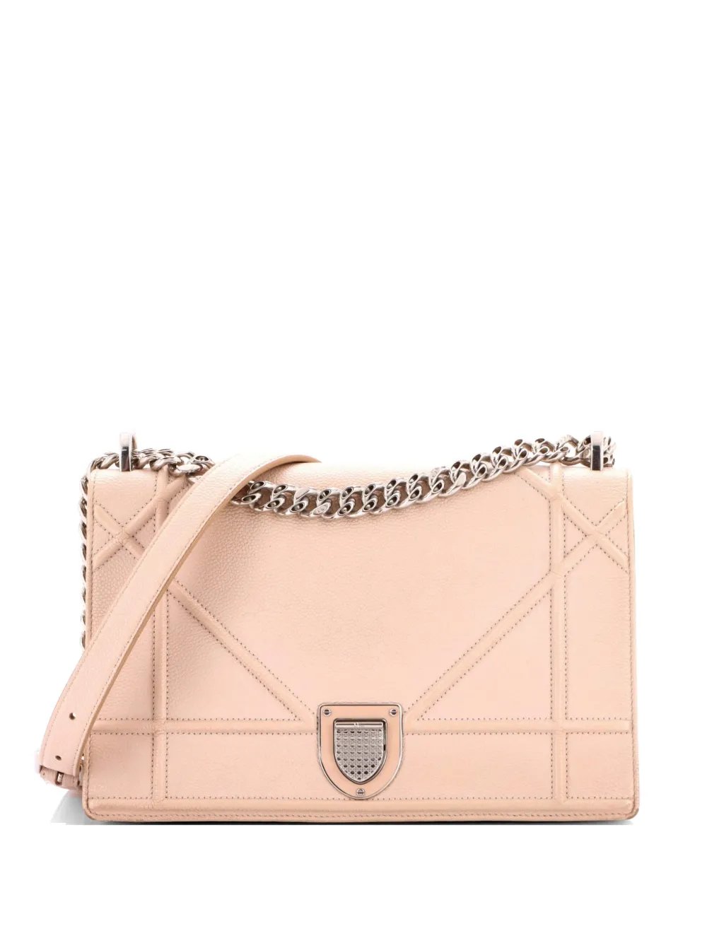 Diorama Flap Bag Grained Calfskin Medium crossbody bag