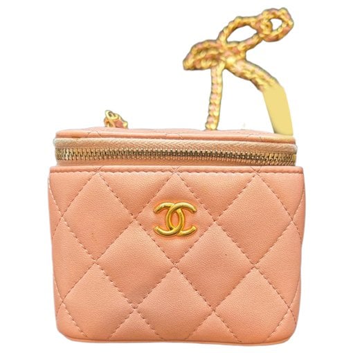 Trendy CC Vanity leather handbag