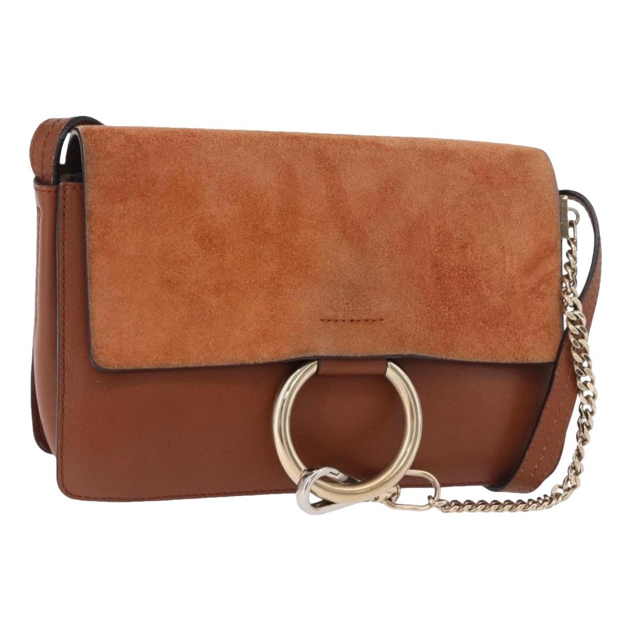 C leather handbag