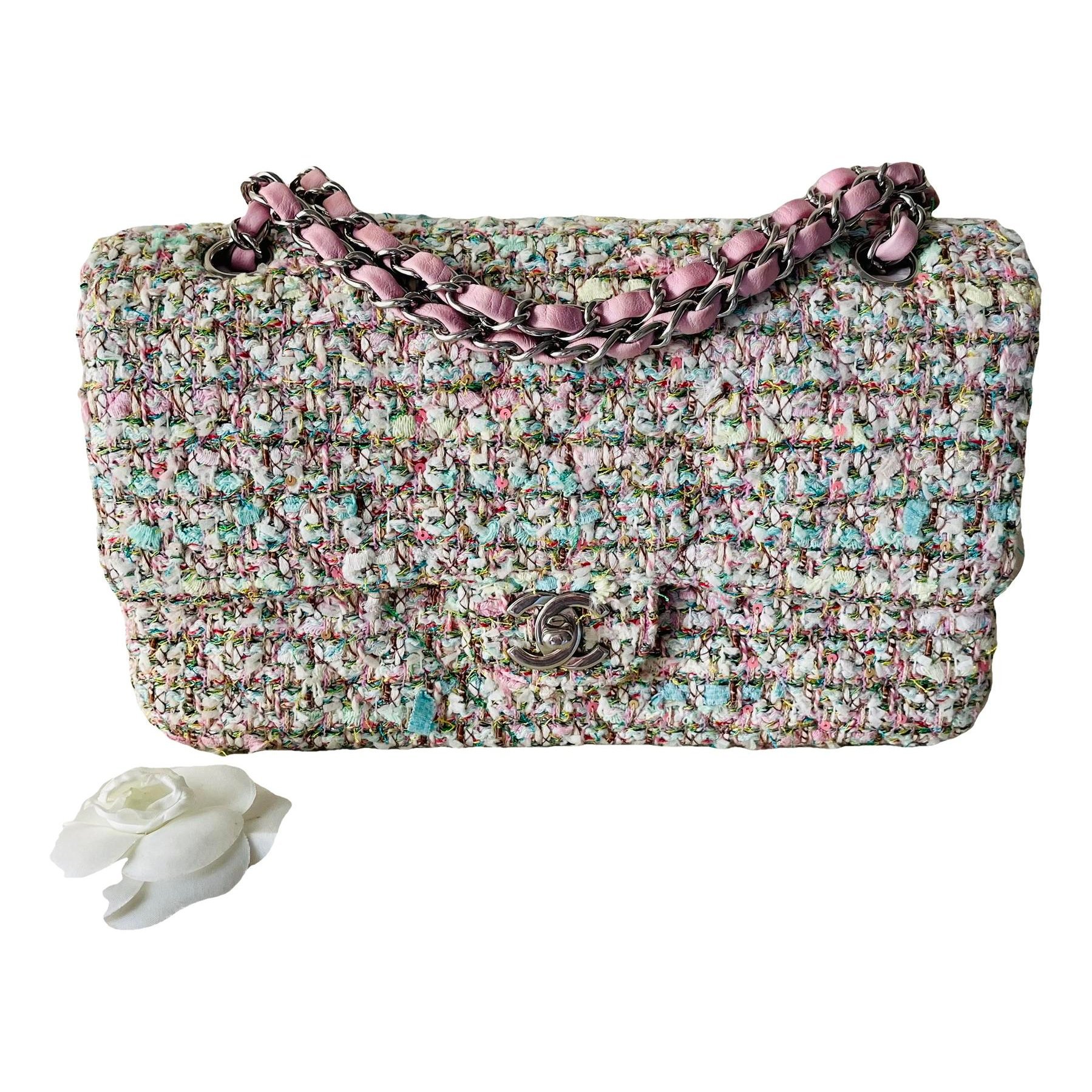 Tweed handbag