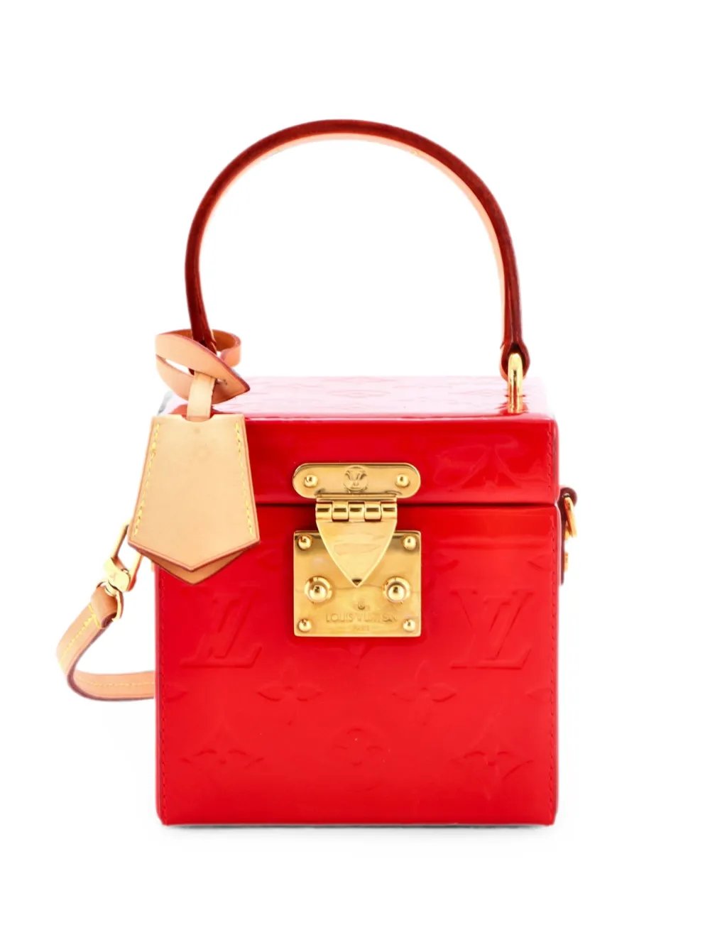 Bleecker Box NM Bag Monogram Vernis satchel