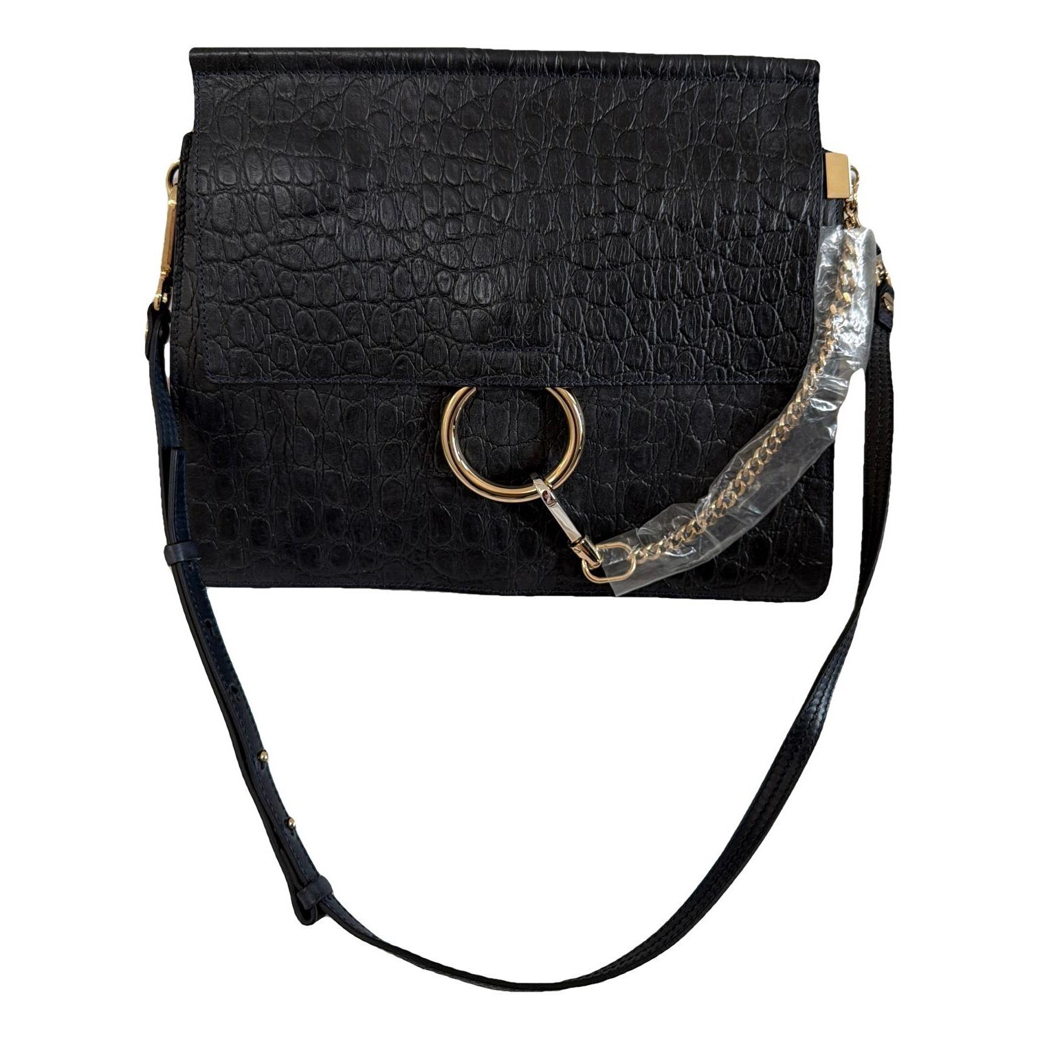 Faye leather handbag