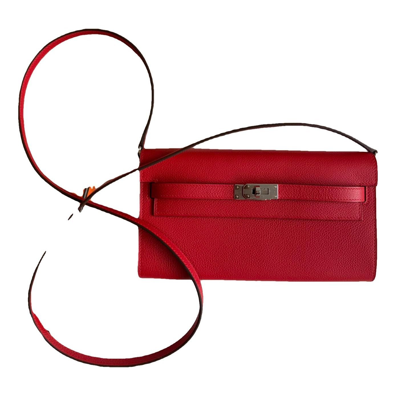 Hermes Kelly Handbag Evercolor Leather 2025