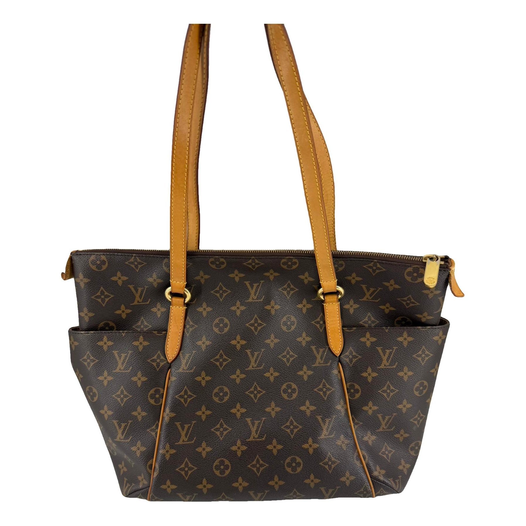 Totally leather handbag