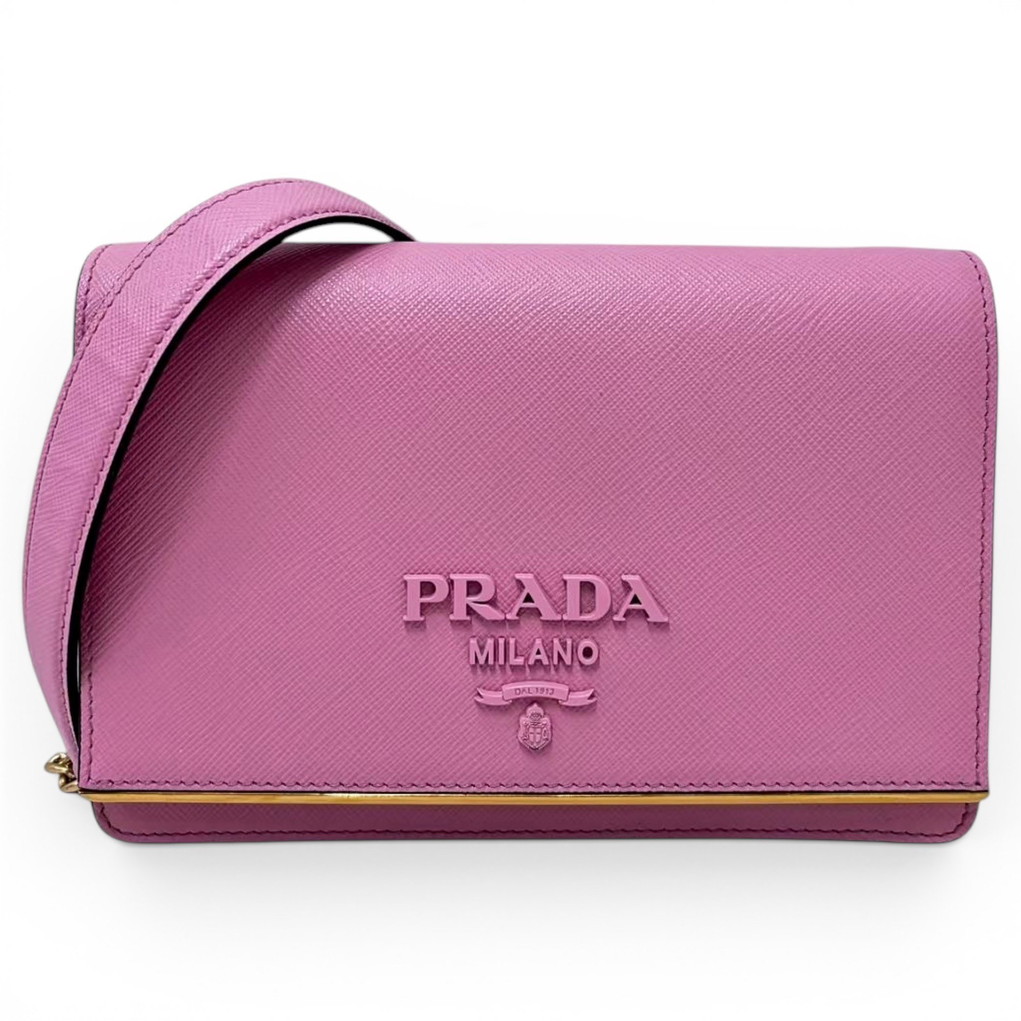 Leather crossbody bag