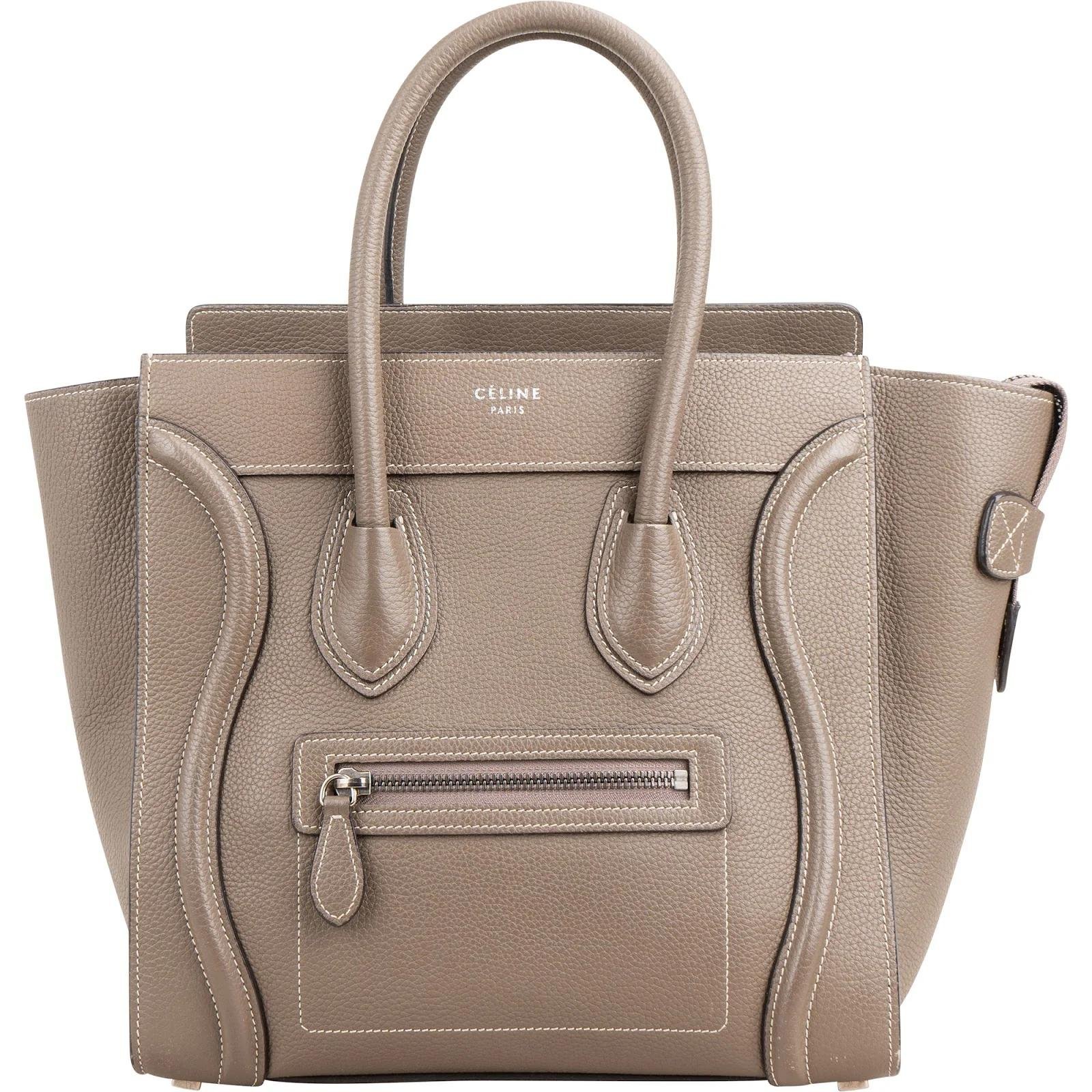 Luggage leather handbag
