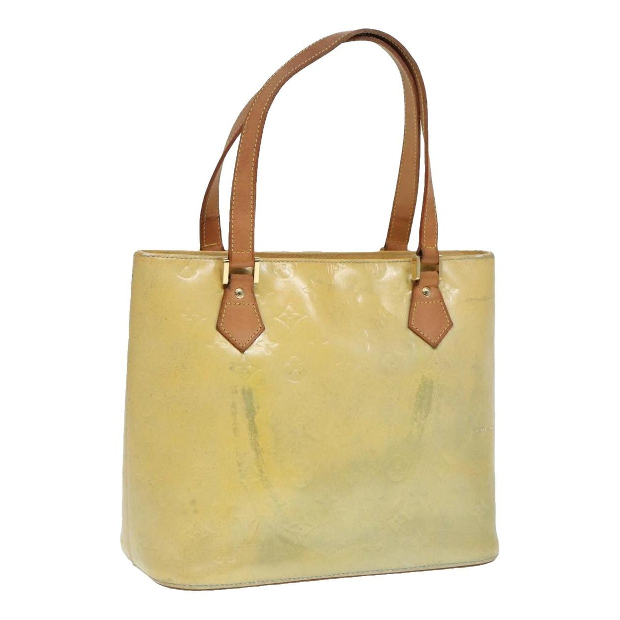 Patent leather handbag