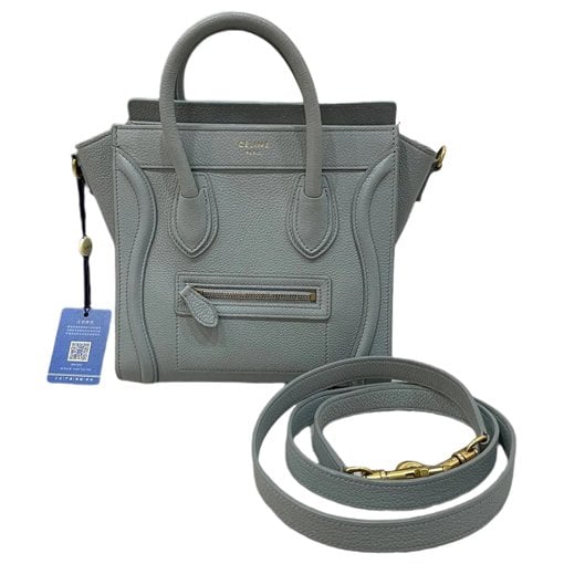 Luggage leather crossbody bag