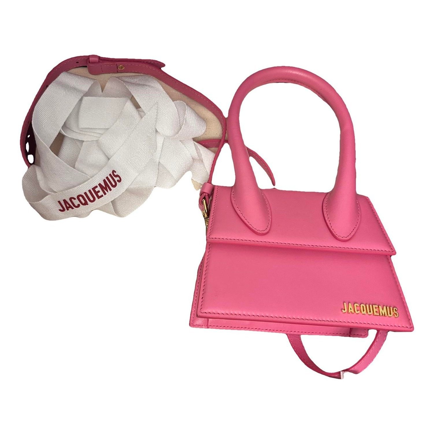 Le Chiquito Moyen leather handbag