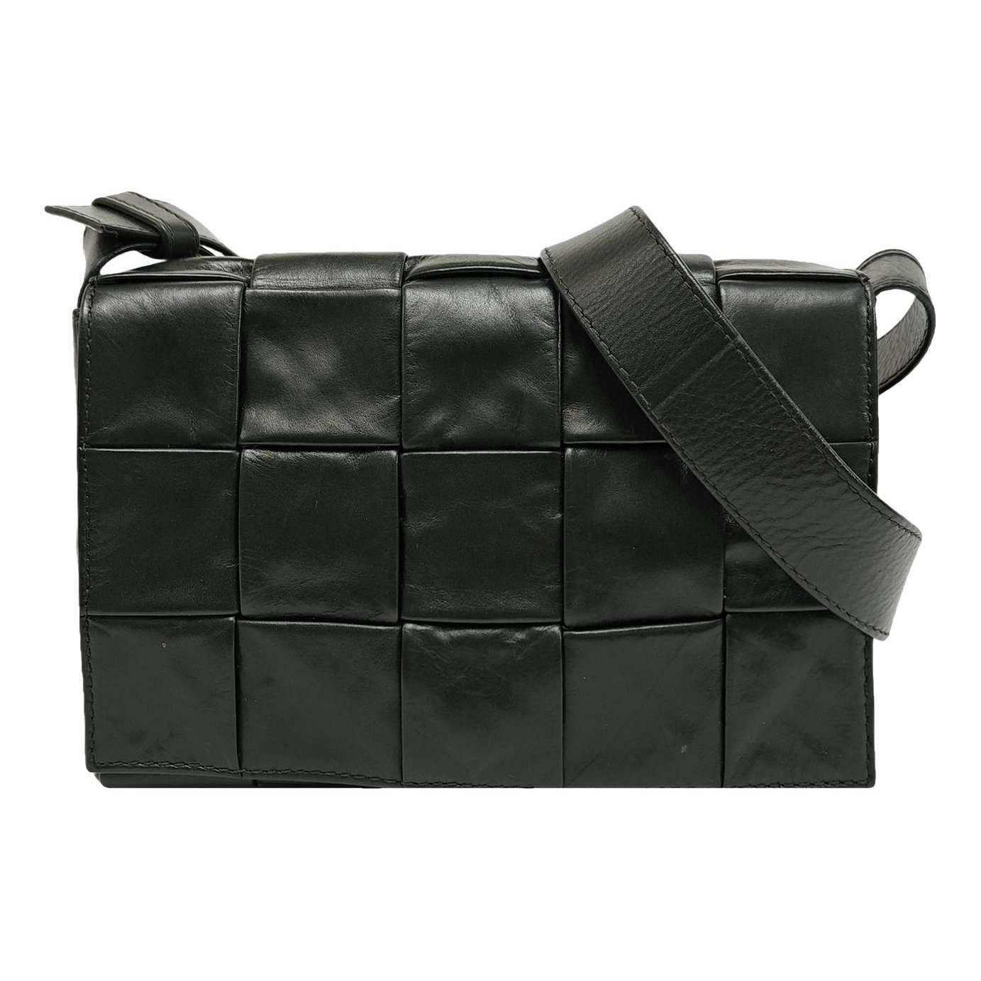 Brick Cassette leather handbag