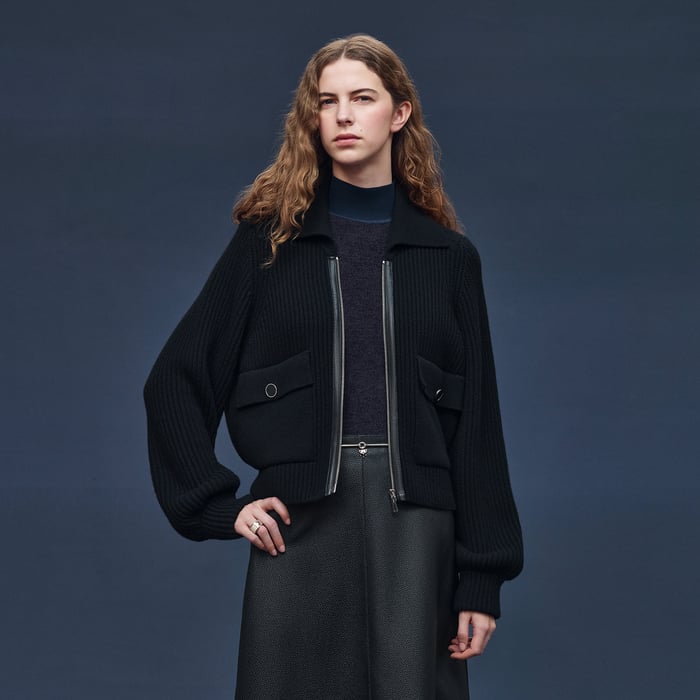Noir Long-sleeve Jacket
