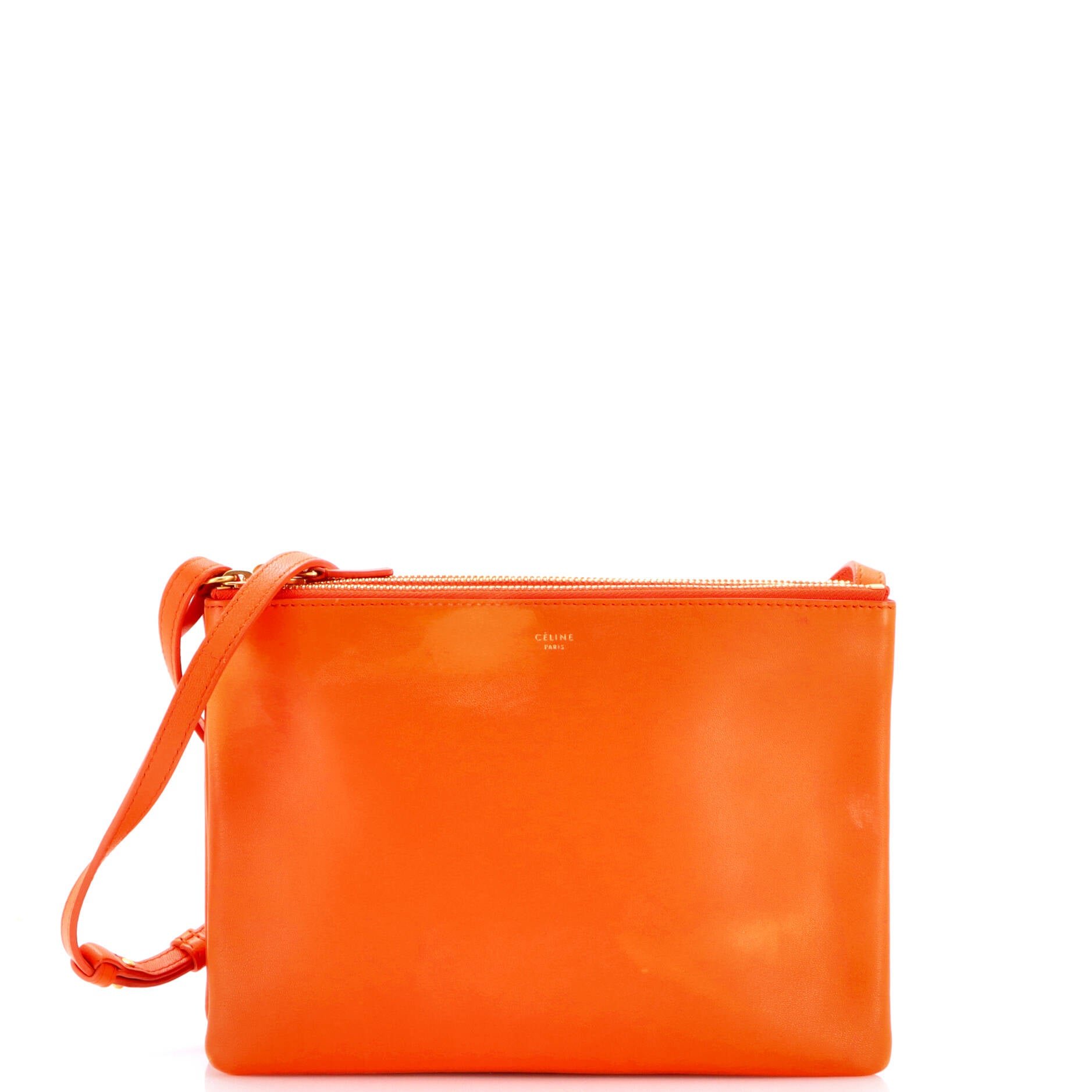 Trio Crossbody Bag Leather Small