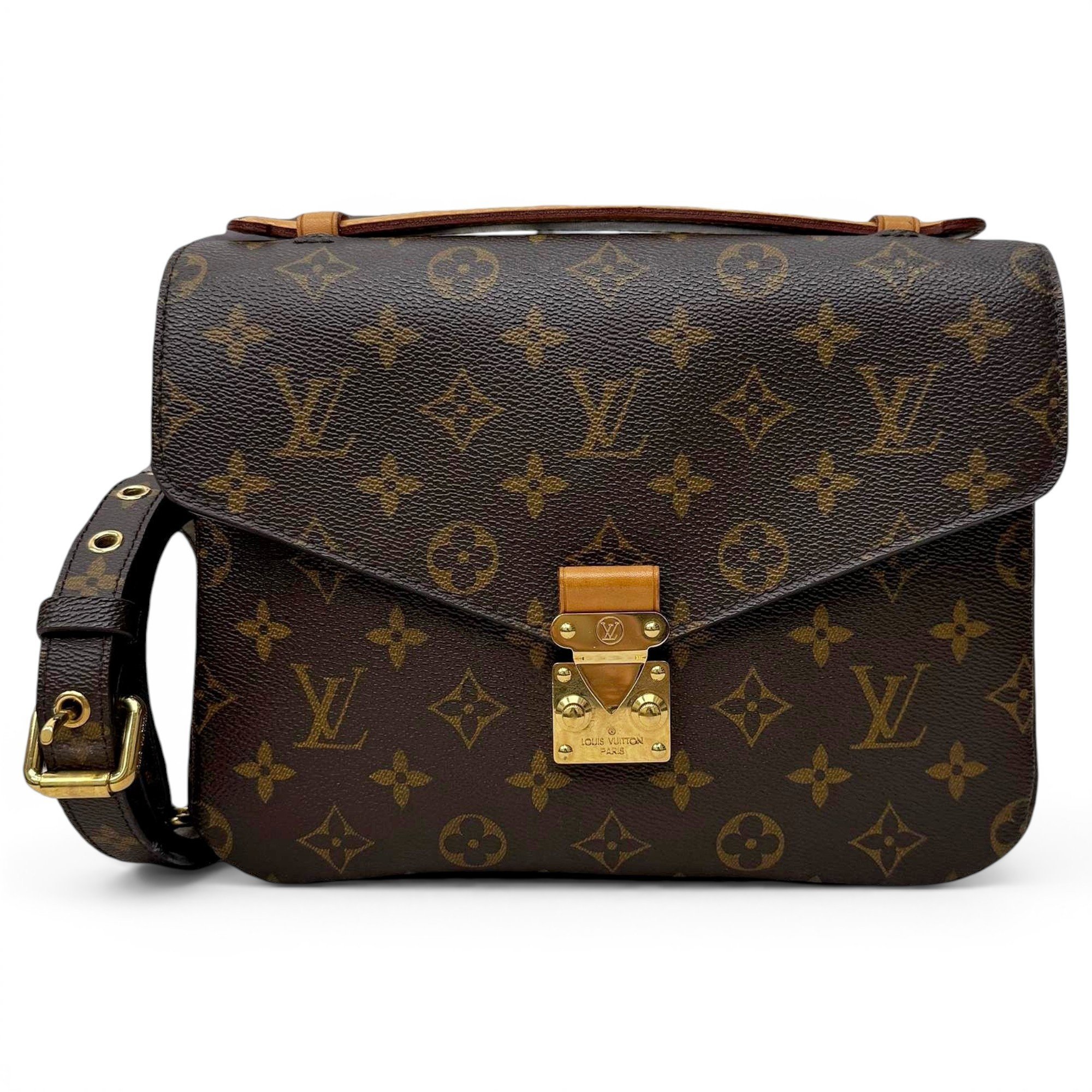 Metis leather handbag