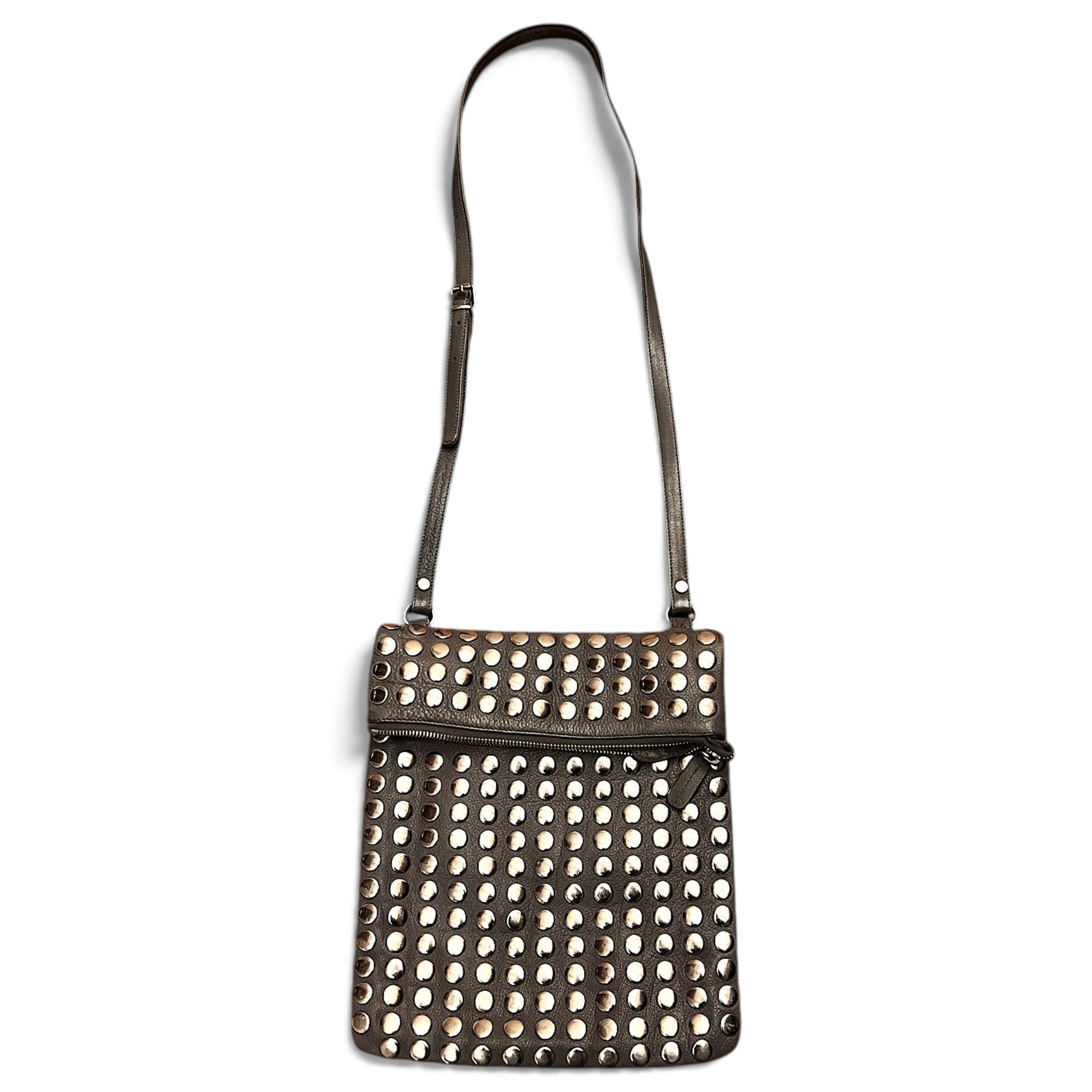 Leather crossbody bag