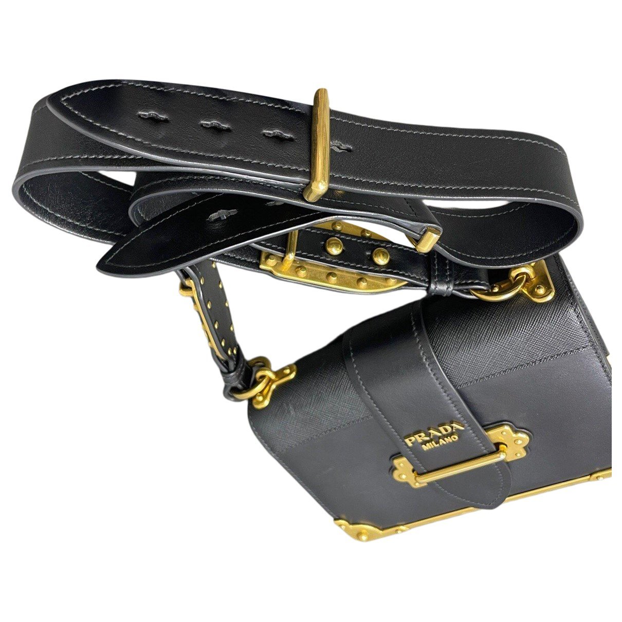 Leather handbag