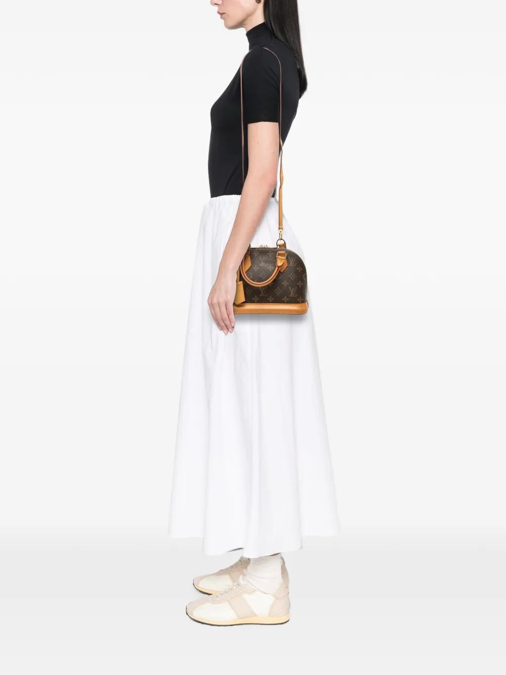 2016 Monogram Alma BB satchel