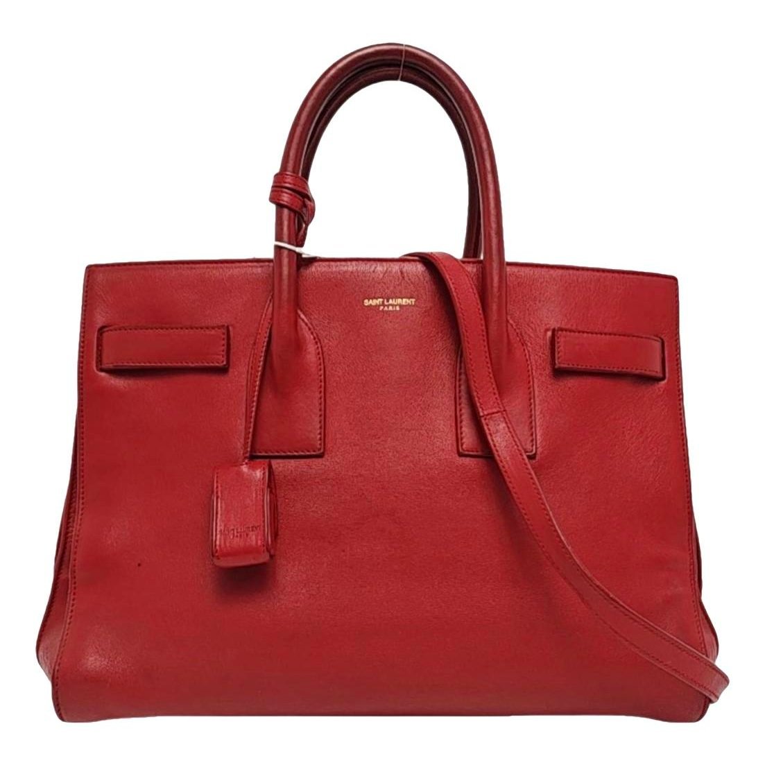 Sac de Jour leather tote