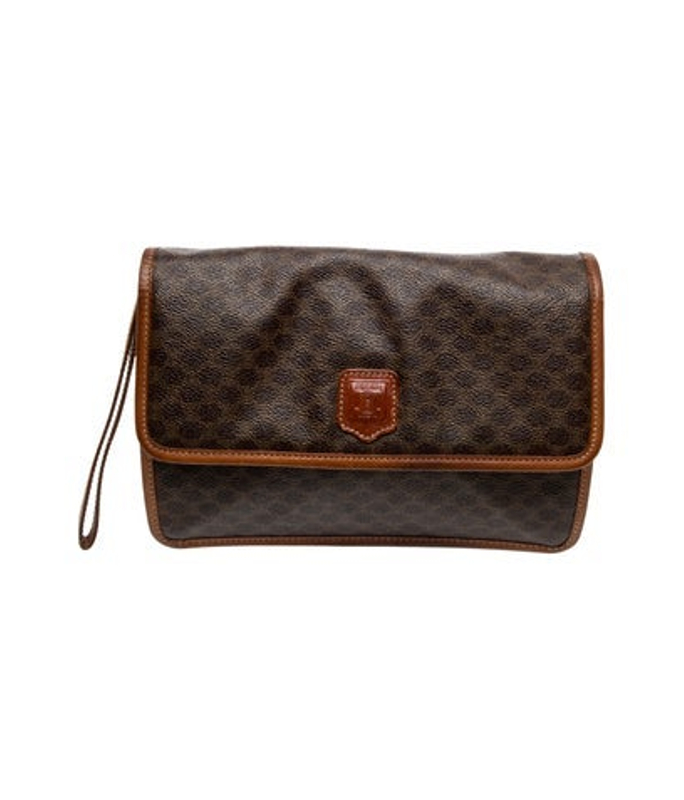 Celine Macadam Clutch Vintage
