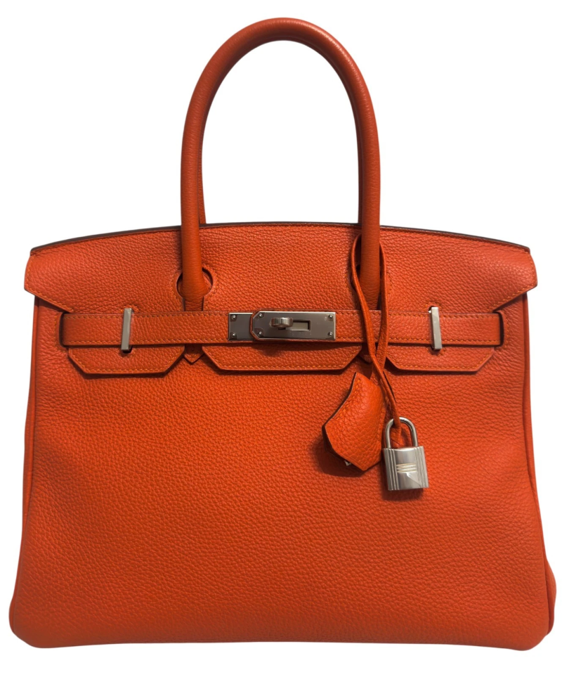 Feu Togo Birkin 30 Palladium Hardware, 2016