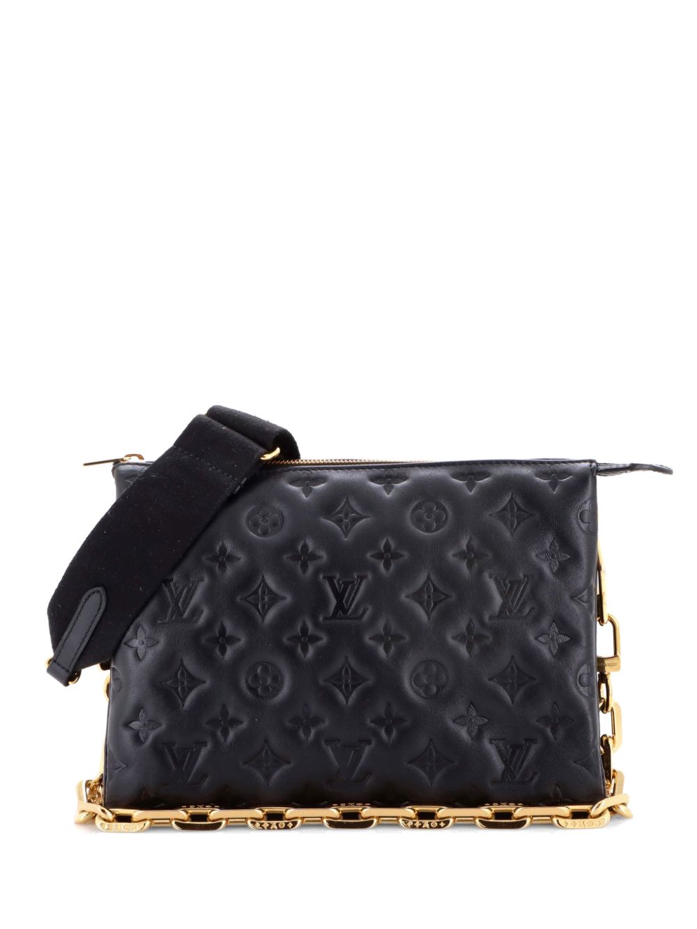 Coussin Bag Monogram Embossed Lambskin PM crossbody bag