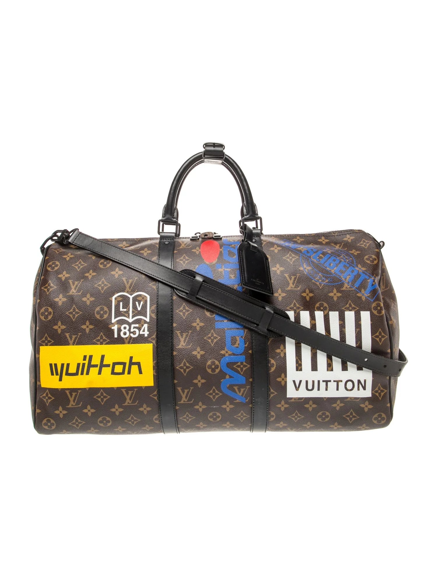 LV Monogram Keepall Bandouliere 55