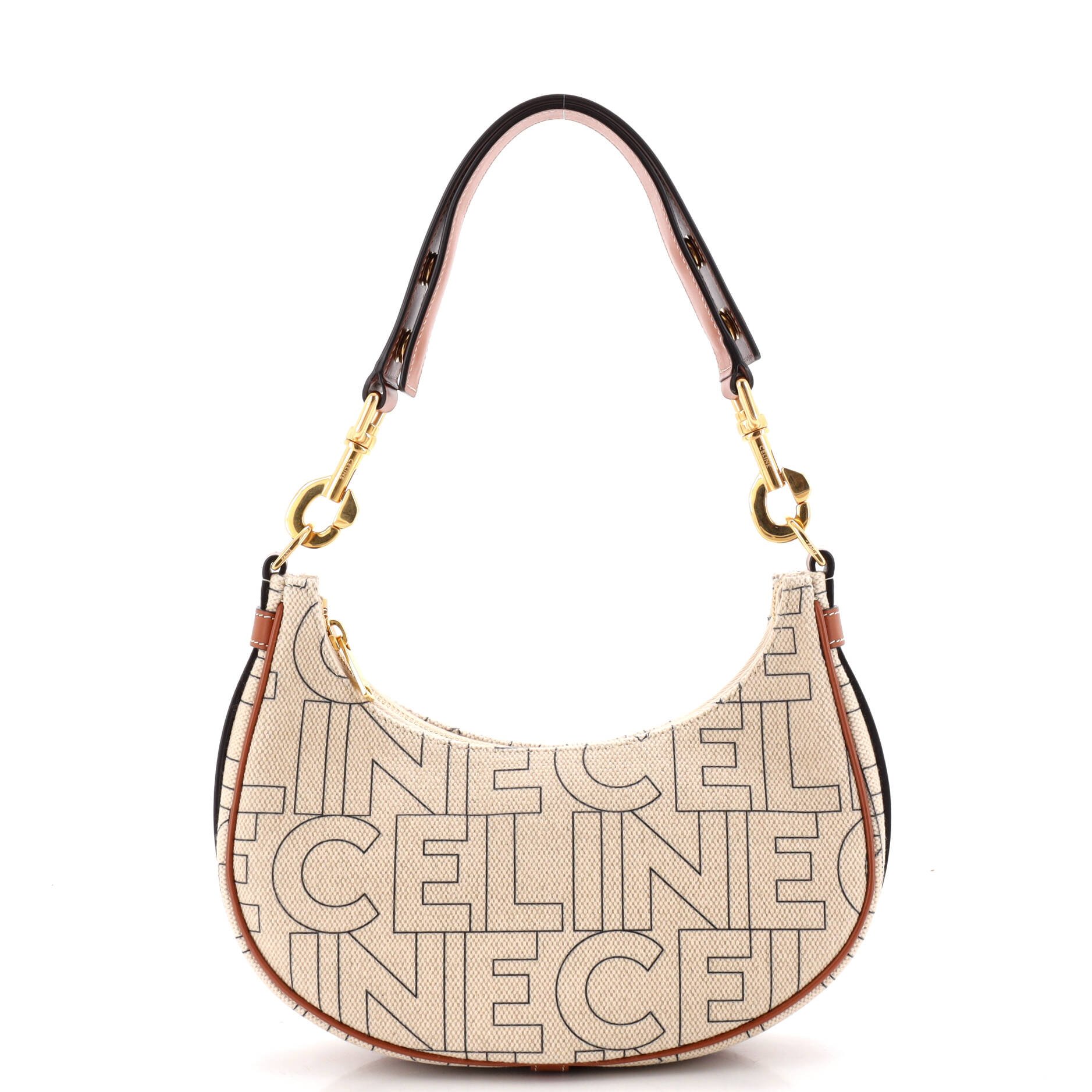 Ava Bag Logo All Over Textile Medium