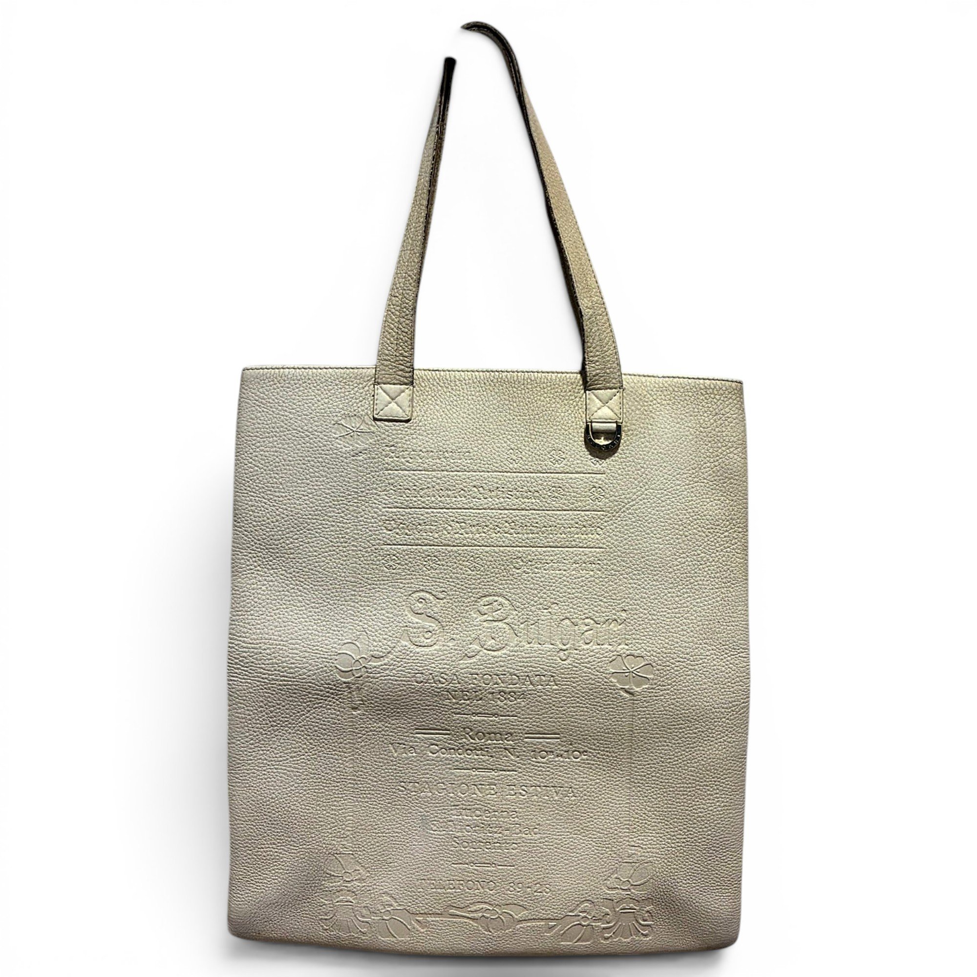 Bvlgari Leather tote